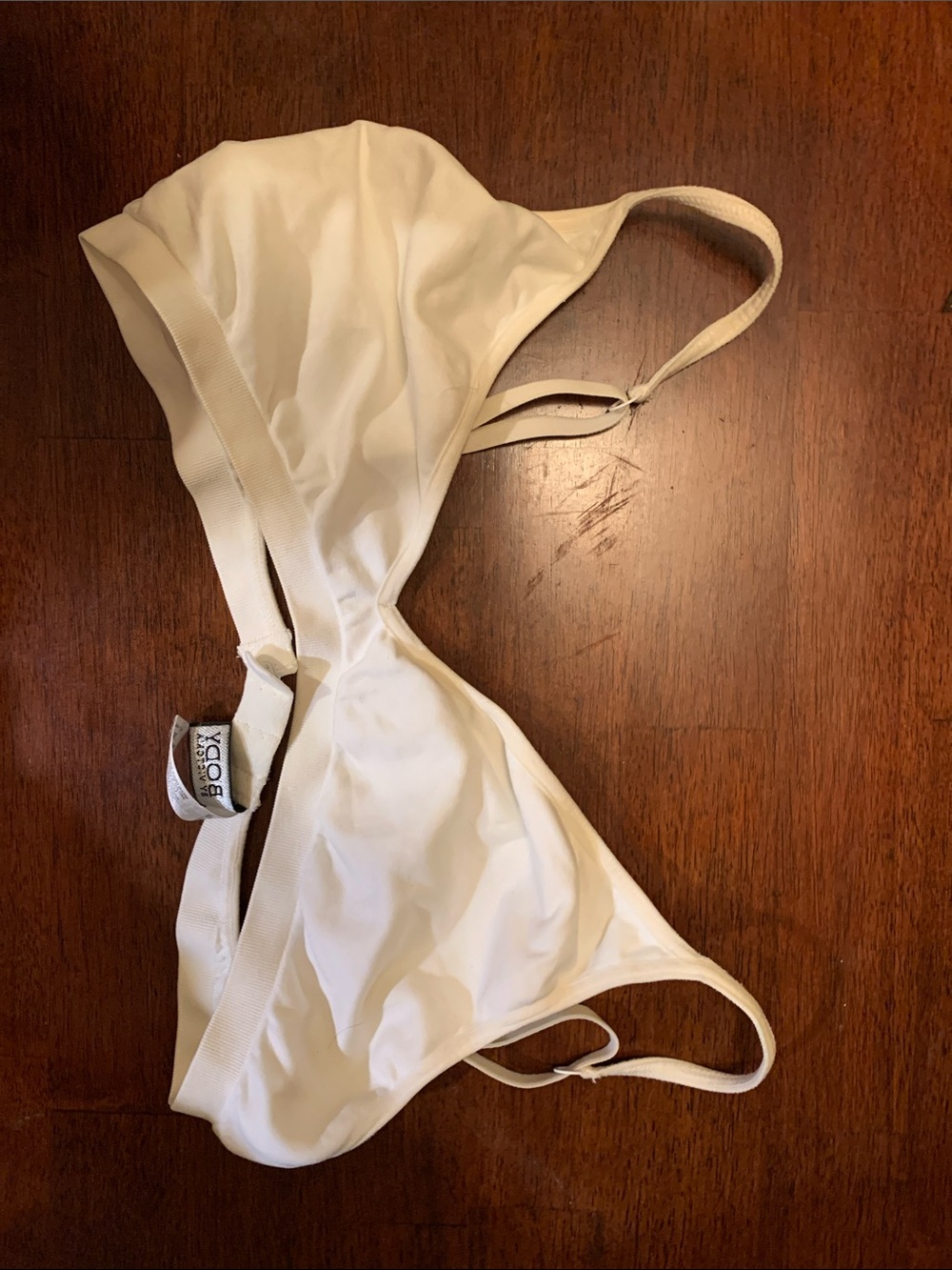 Rate every day unlined Body by Victoria  authentic white bra 36C stretchable,
